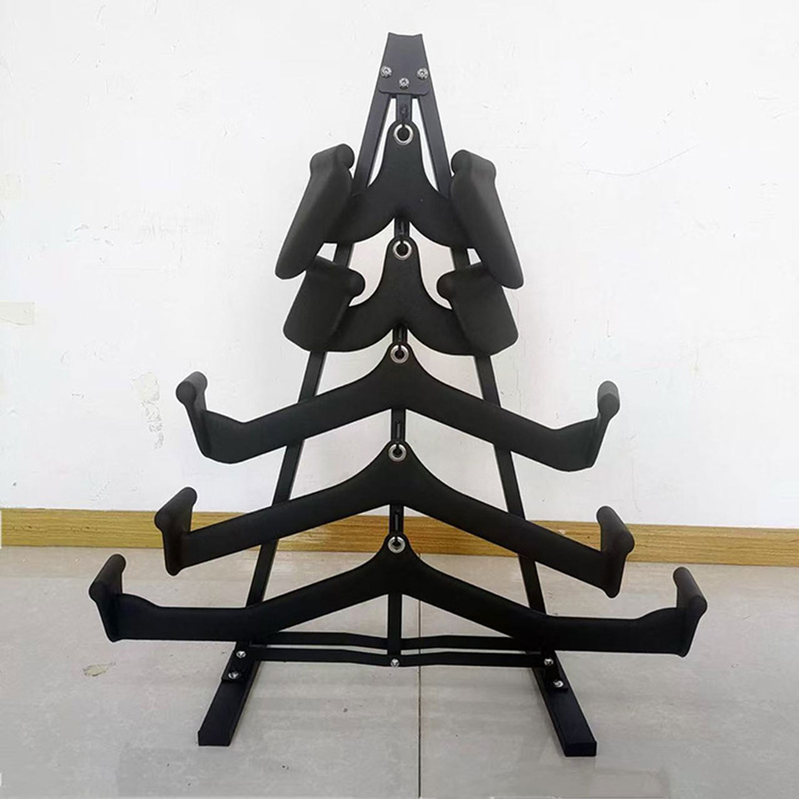 Home Gym On Wall - Rak Penyimpanan Alat Latihan Lat Pull