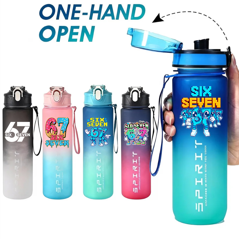 Home Gym Kettler - Botol Air Transparan Six Seven 67
