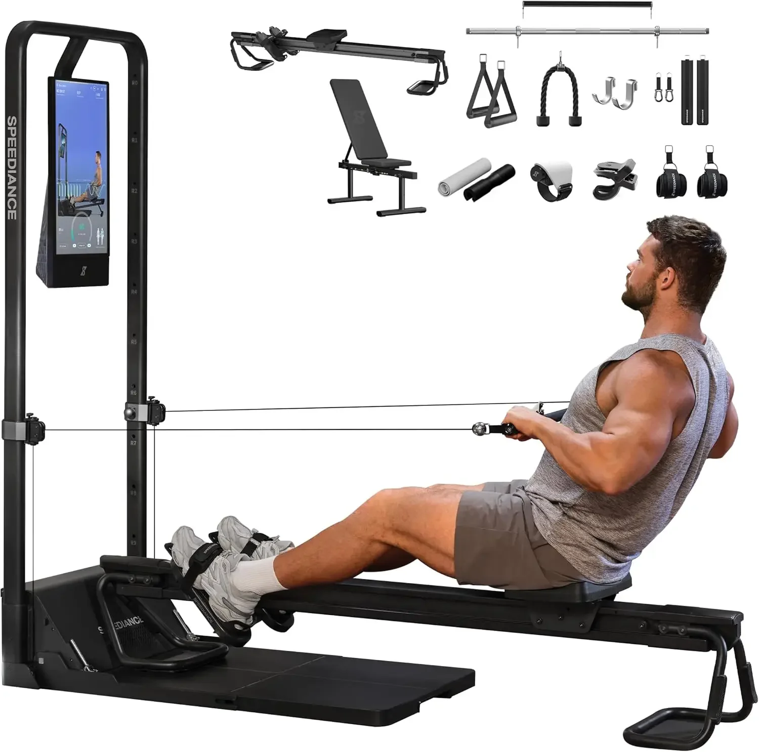 Home Gym Full Setup - Gym Monster 2 Smart Home Gym,