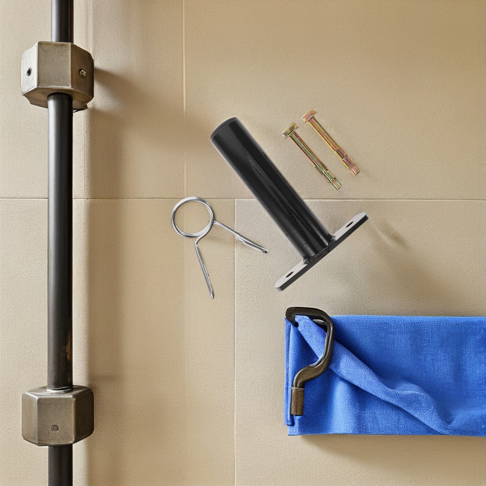 Rak Penyimpanan Plat Barbel He - Home Gym For Small Spaces ulasan dan harga
