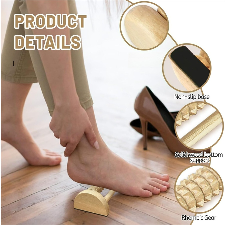 2Pcs Set Roller Pijat Kayu: Ro - Home Gym Essentials ulasan dan harga