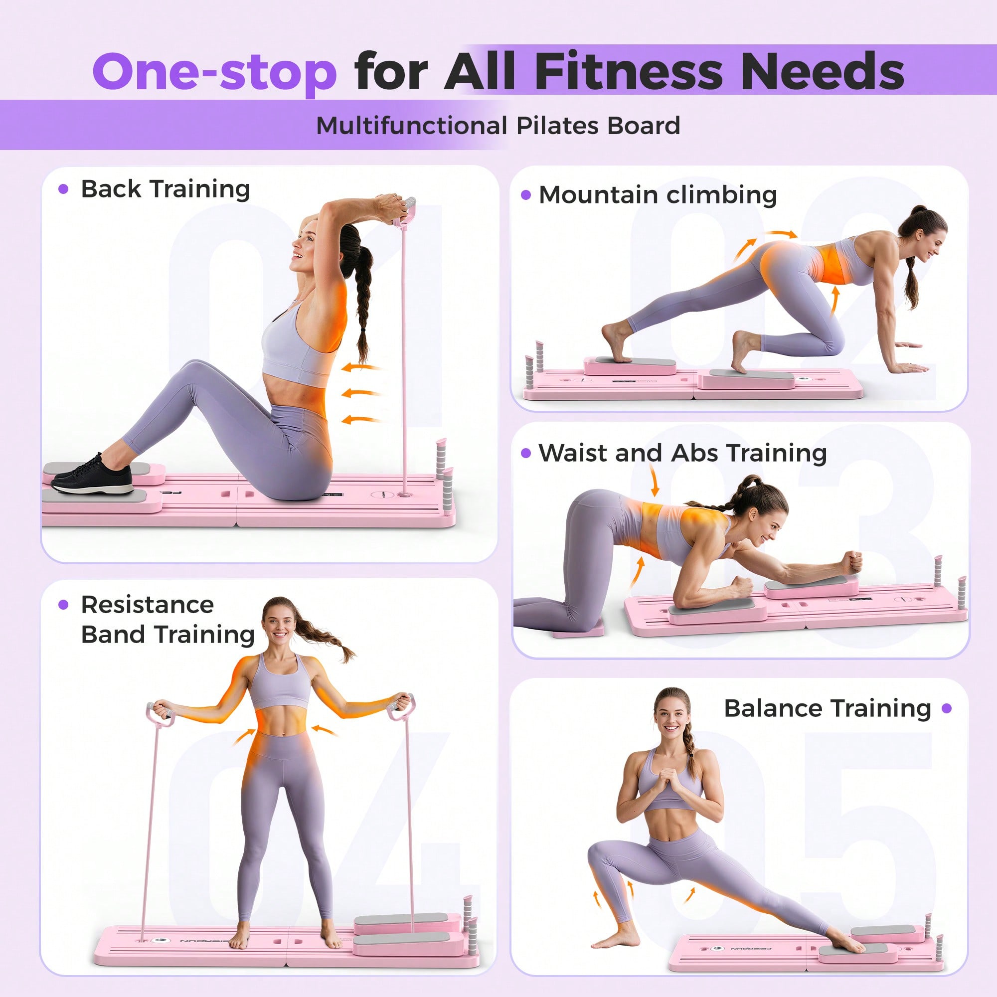 FEIERDUN Papan Fitness Multifu - Home Gym For Small Spaces ulasan dan harga