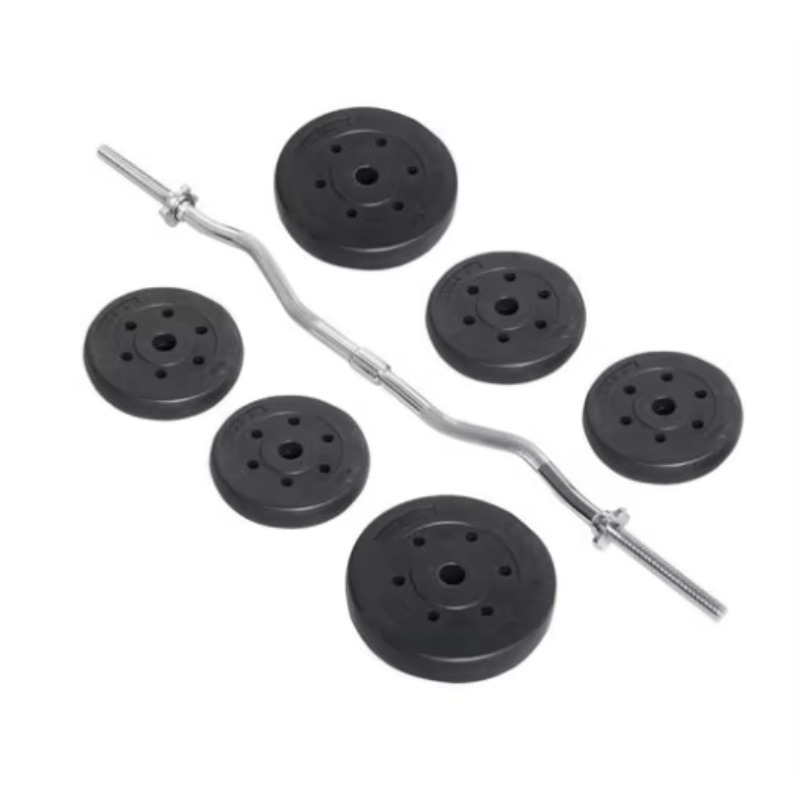 Set Barbel Dumbbell 1.2m 20kg  - Barbell Curl Bar ulasan dan harga