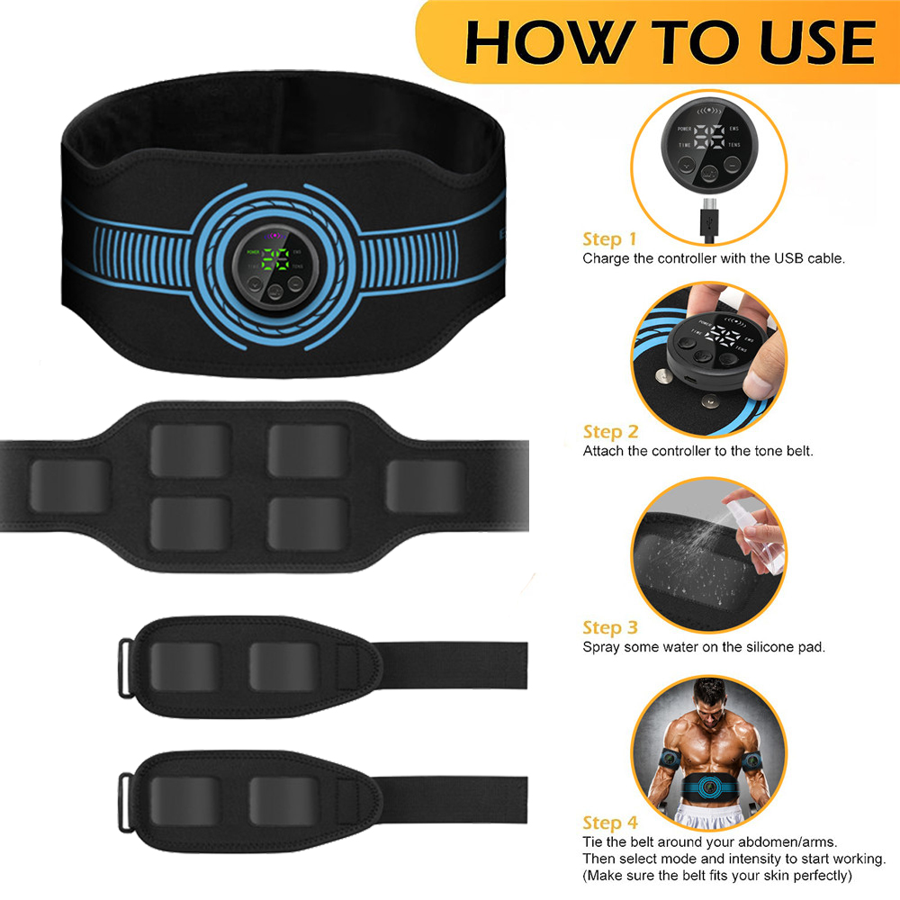 Sabuk pembentuk otot perut, US - Home Gym Essentials ulasan dan harga