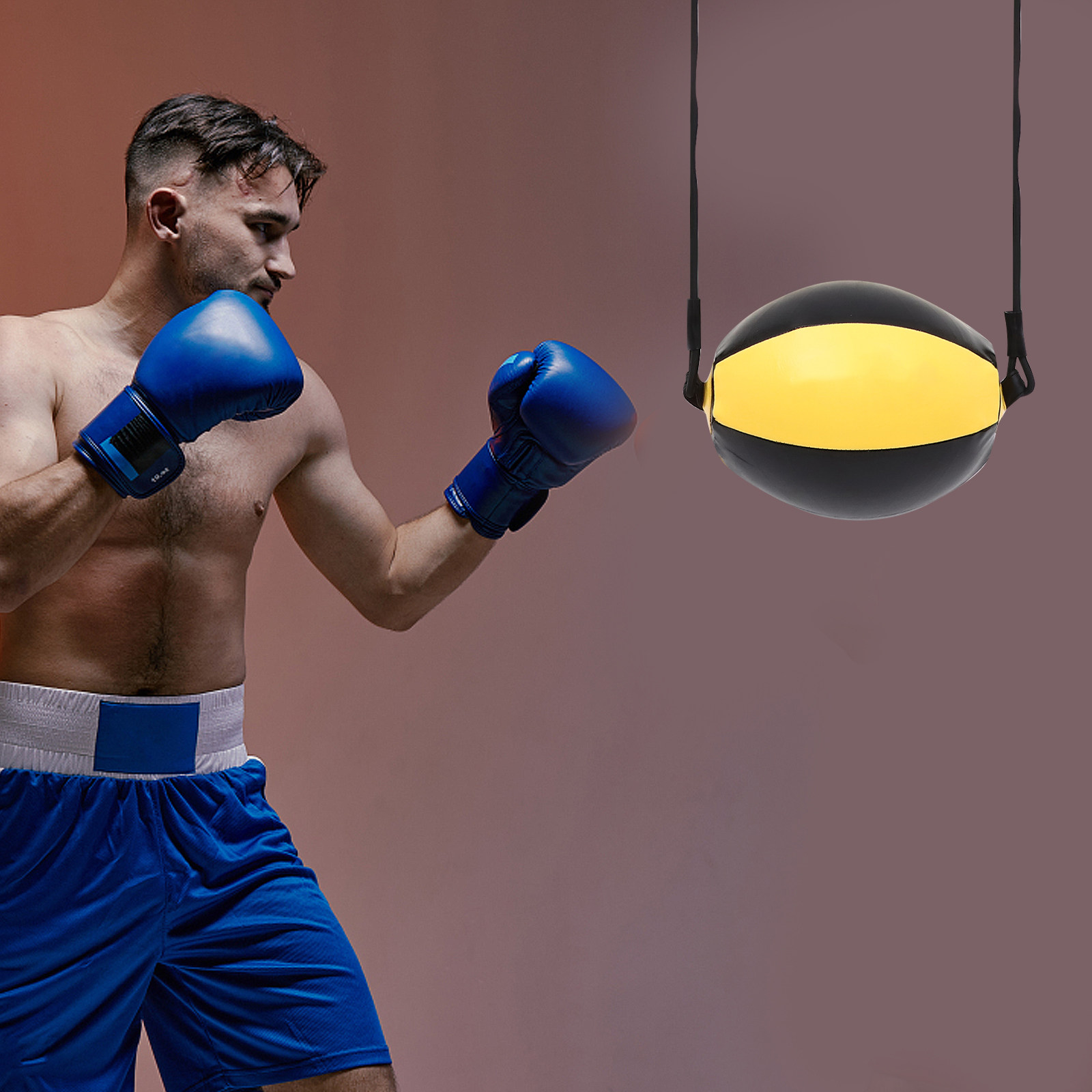 Bola Tinju Dua Sisi Warna Hita - Speed Bag Boxing ulasan dan harga