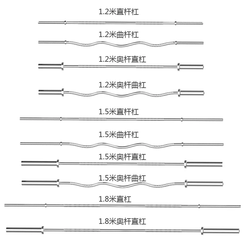 1.2M 1.5M 1.8M Barbel Lurus Me - Barbell Curl Bar ulasan dan harga