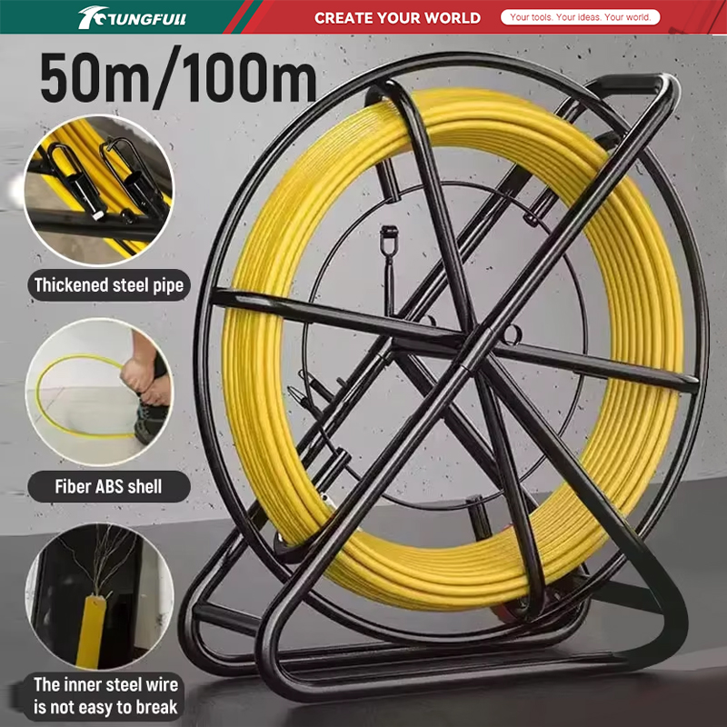 TUNGFULL 50M 100M Kabel Fiberg - Cable Pulley System ulasan dan harga