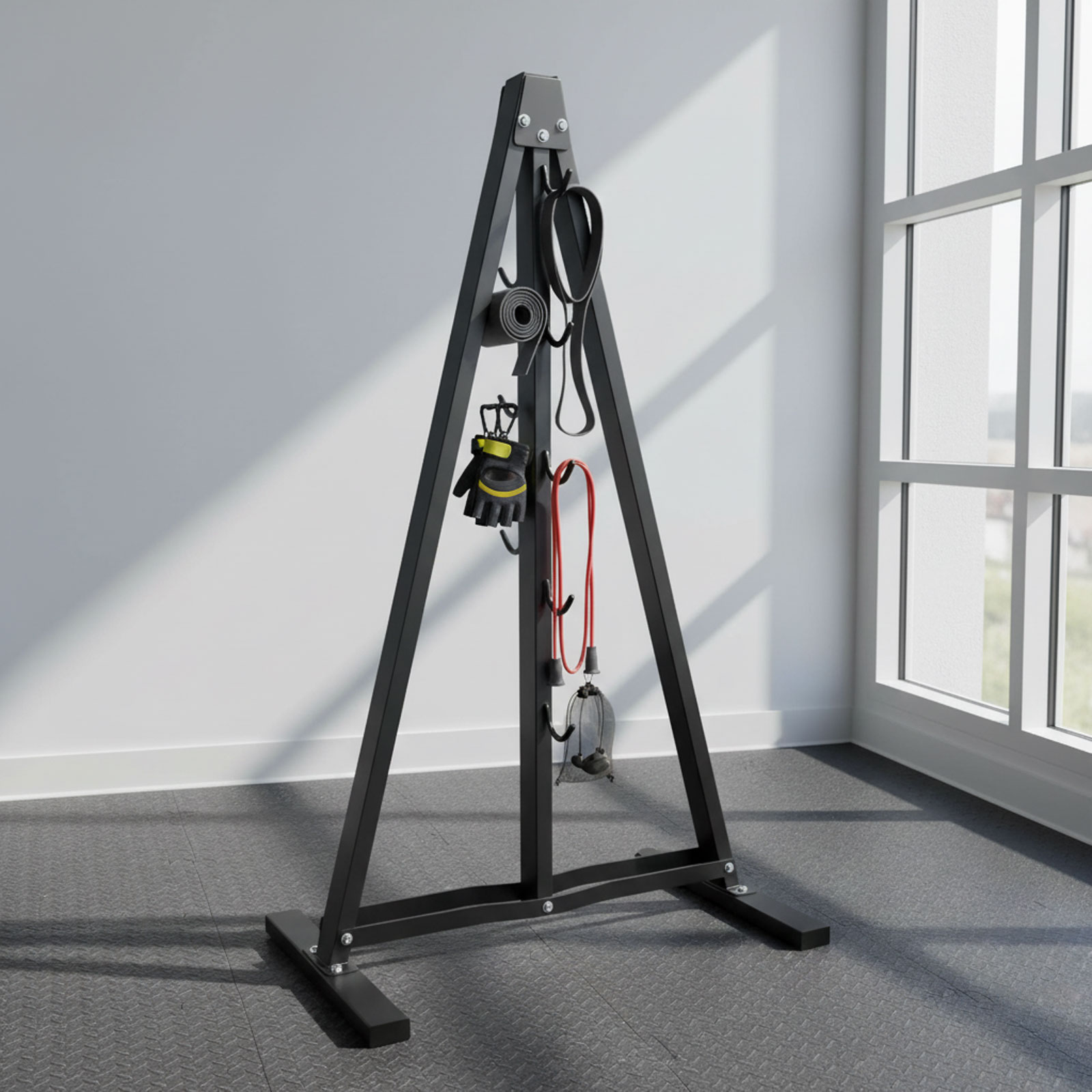 Rak Penyimpanan Alat Latihan L - Home Gym On Wall ulasan dan harga
