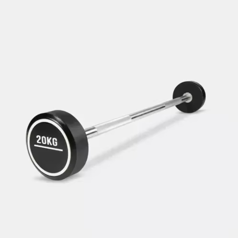 Set Barbel Batang Tetap Berlap - Barbell Curl Bar ulasan dan harga