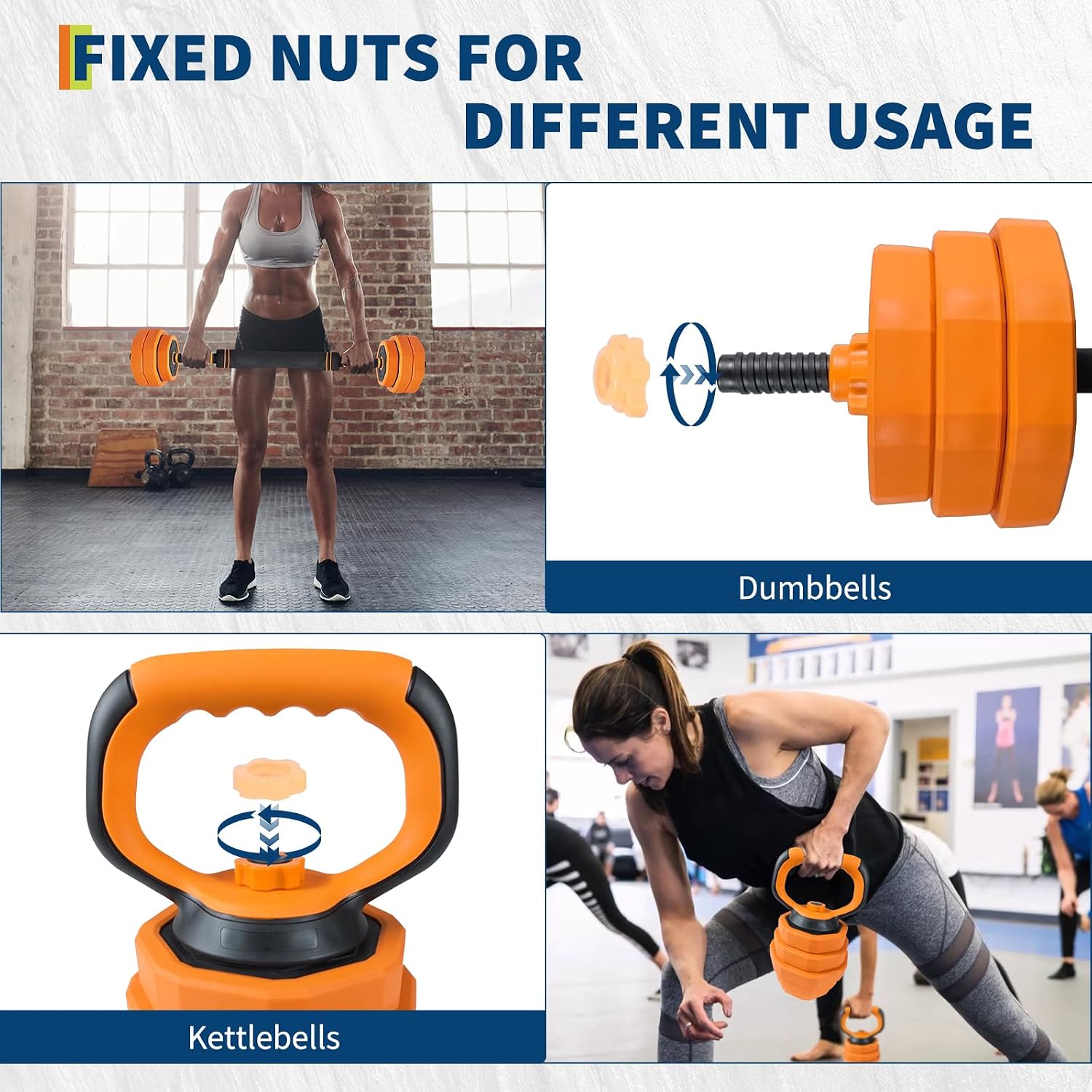 Set Dumbbell 4-in-1 yang Dapat - Home Gym Used ulasan dan harga