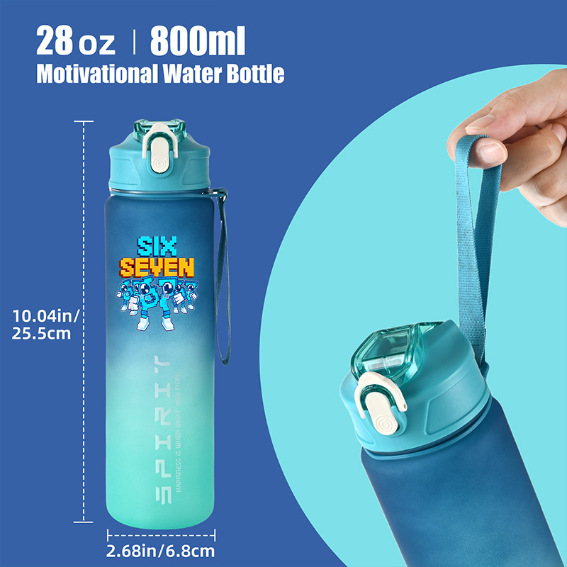 Botol Air Transparan Six Seven - Home Gym Kettler ulasan dan harga