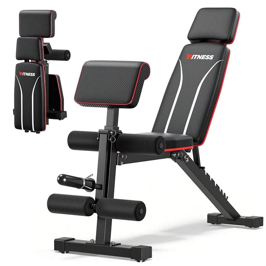 Bangku Angkat Beban 7 Posisi y - Home Gym Full Setup ulasan dan harga