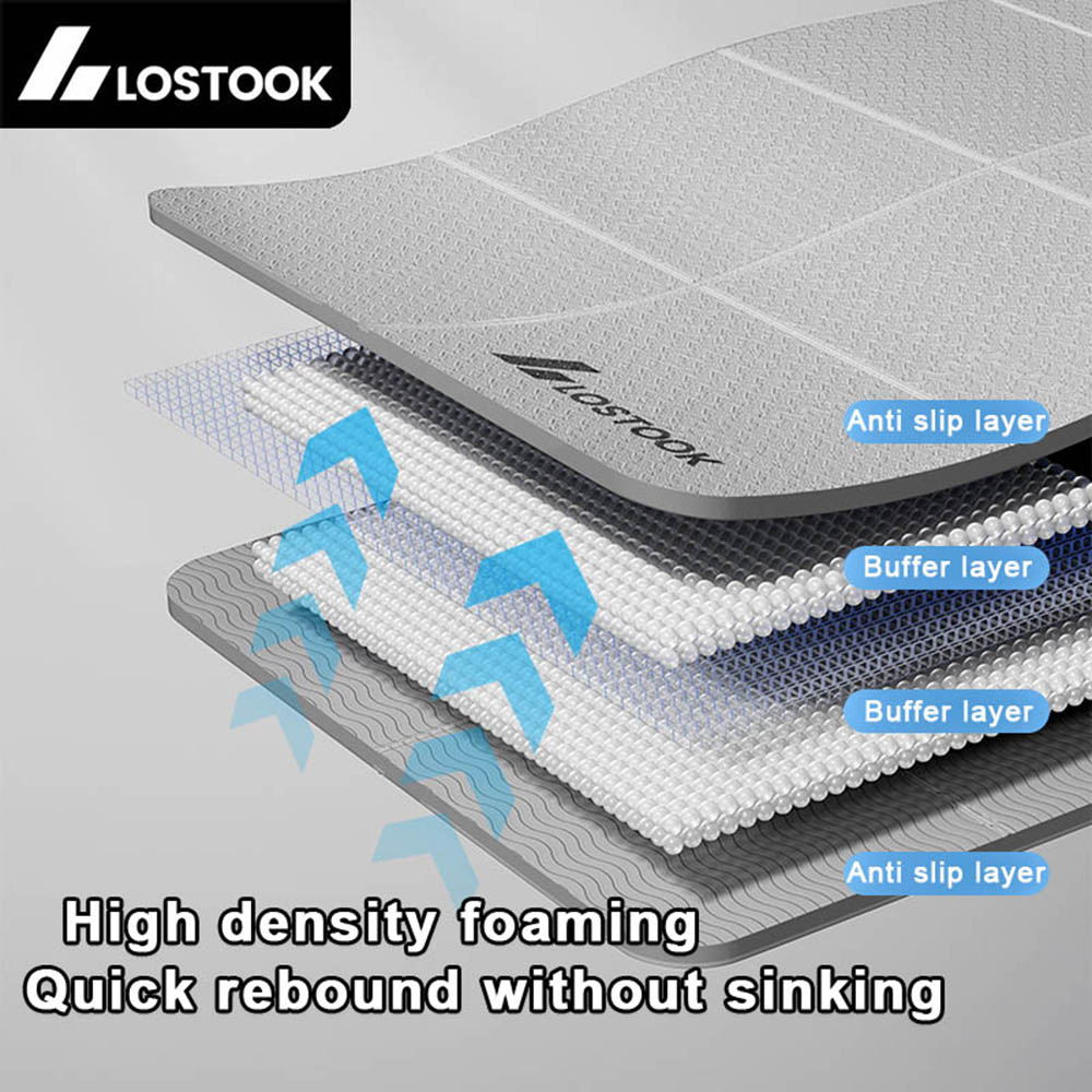 Tikar Yoga Lipat TPE Tebal 4Mm - Gymnastics Mat Thick ulasan dan harga