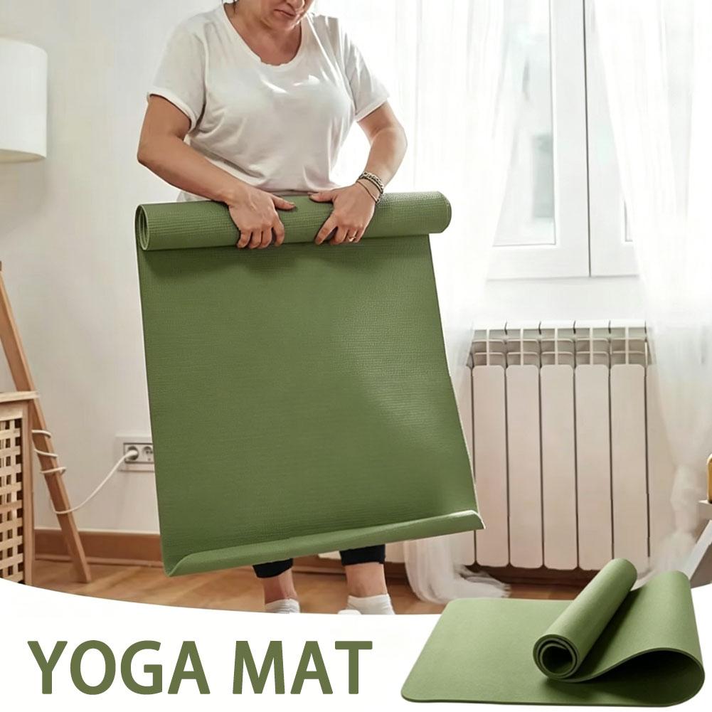 1/2 Buah Tikar Yoga Tebal Anti - Gymnastics Mat Thick ulasan dan harga
