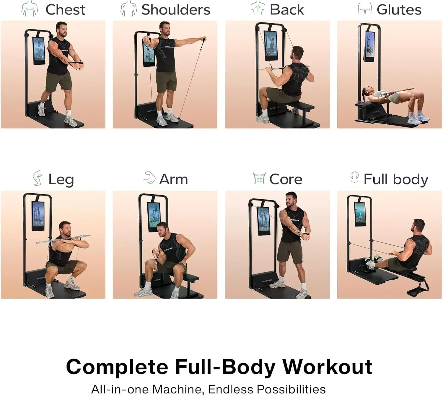 Gym Monster 2 Smart Home Gym,  - Home Gym Full Setup ulasan dan harga