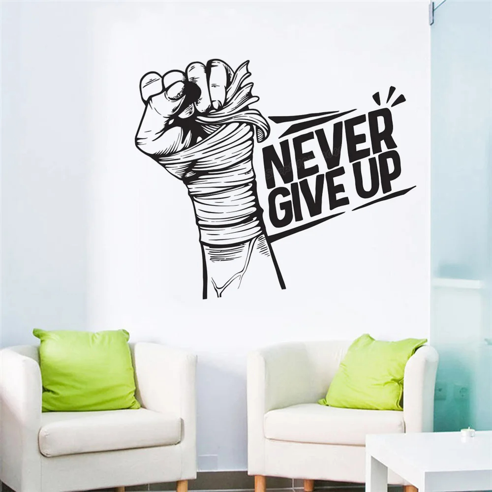 Nunca Desista Decalque De Pare - Home Gym On Wall ulasan dan harga