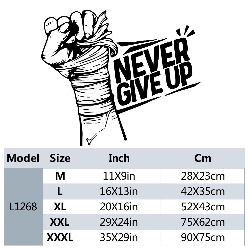 Nunca Desista Decalque De Pare - Home Gym On Wall ulasan dan harga