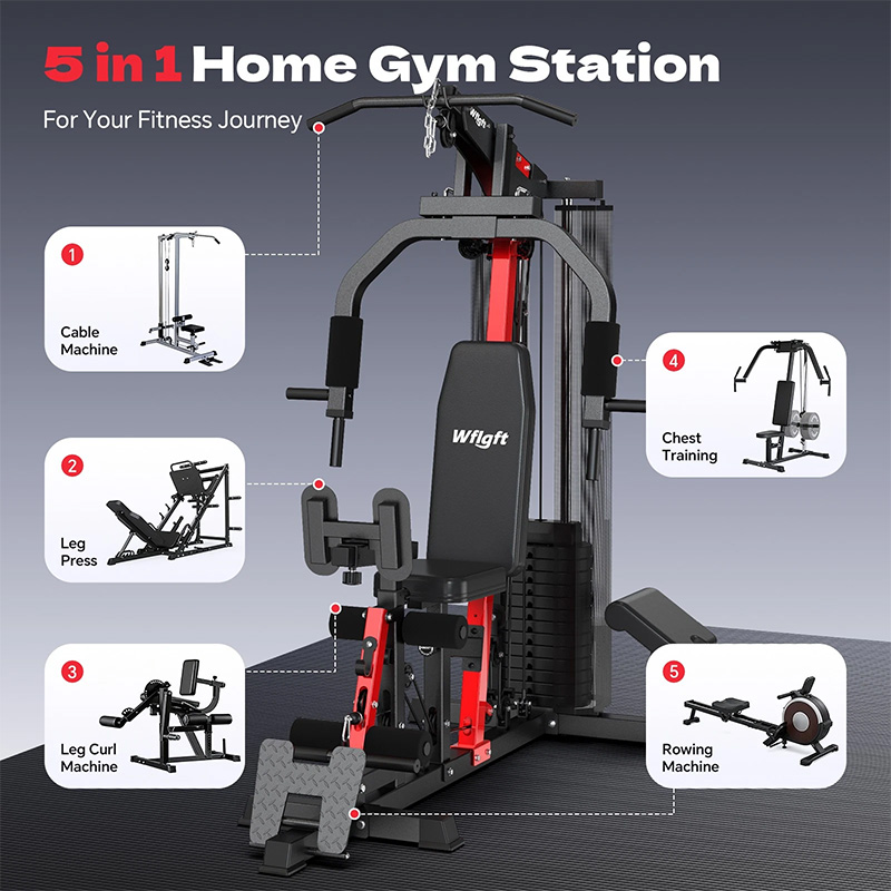 Peralatan Olahraga Pooboo Home - Home Gym Full Setup ulasan dan harga