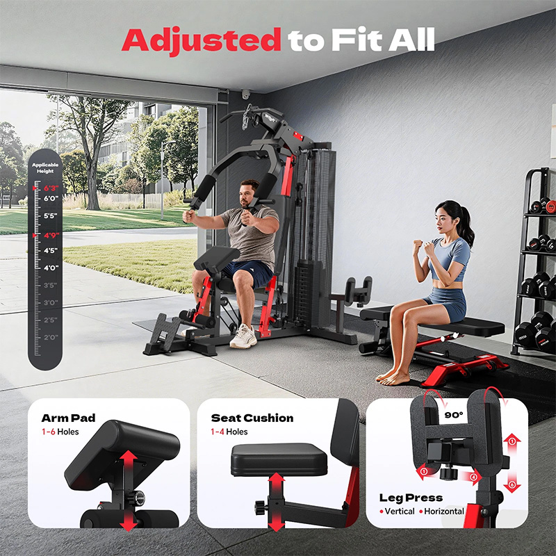 Peralatan Olahraga Pooboo Home - Home Gym Full Setup ulasan dan harga